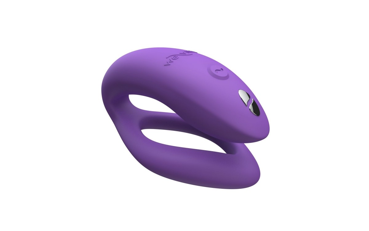 Vibrátor pre páry We-Vibe Sync O Purple, smart silikónový vibrátor s diaľkovým ovládaním