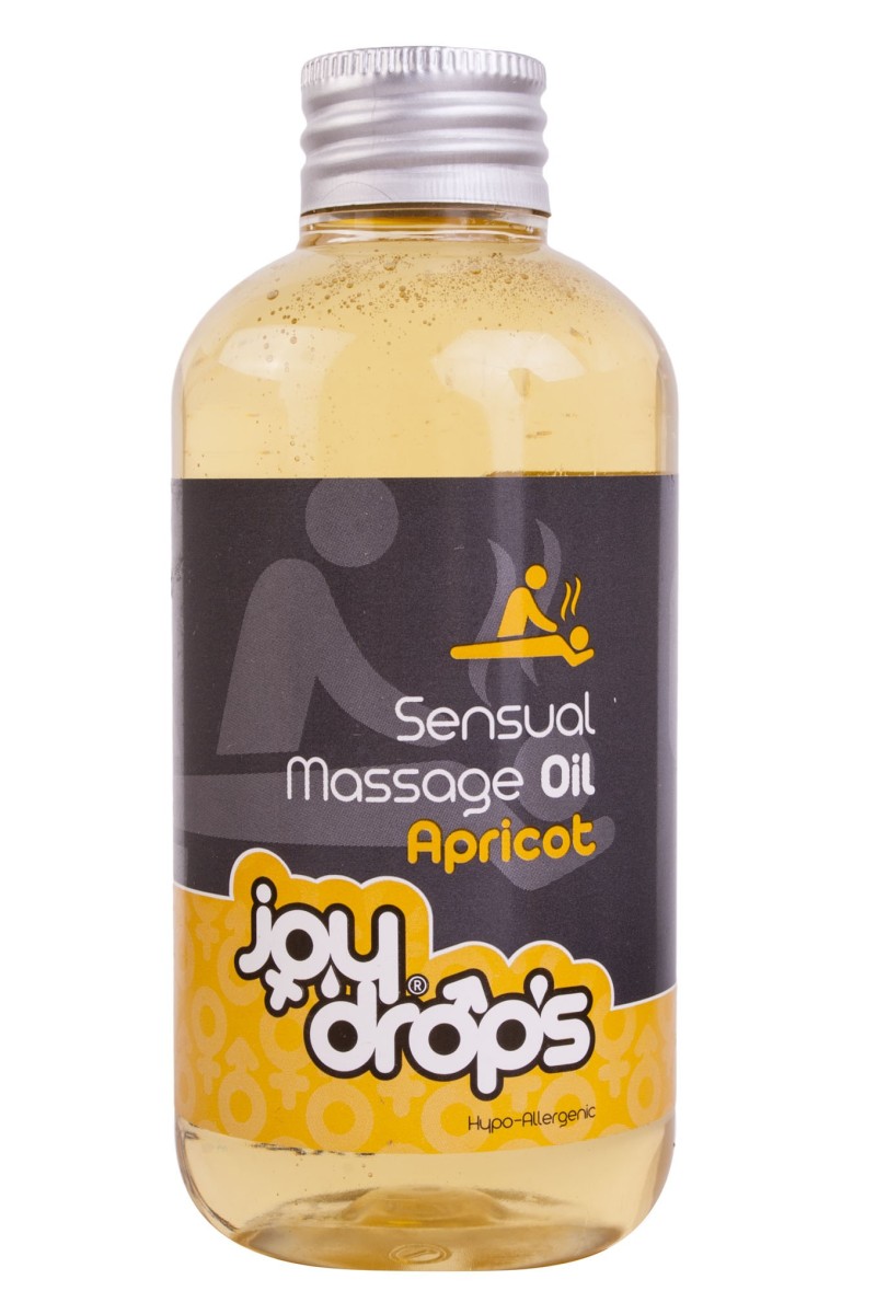 JoyDrops Sensual Massage Oil Apricot 250 ml