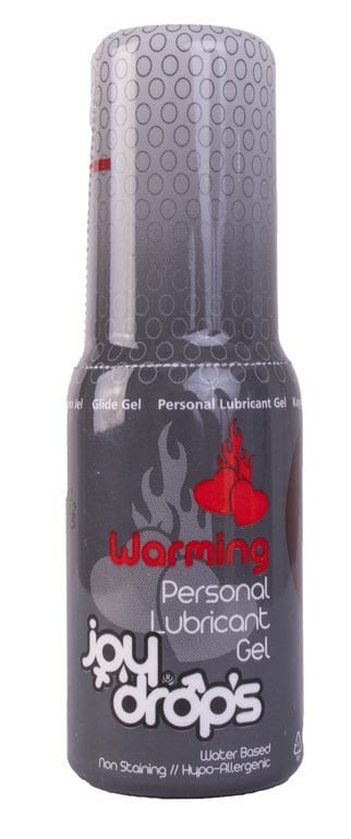 JoyDrops Warming Personal Lubricant Gel 50 ml, lubrikant na vodnej báze