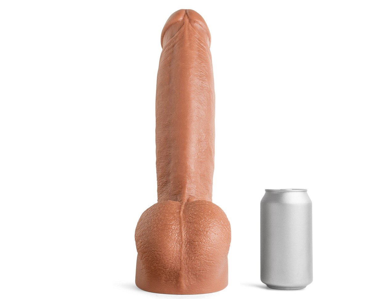Mr. Hankey’s Toys Perfect Penis Dildo XXL, prémiové silikonové dildo s Vac-U-Lock 35,7 x 6,6–7,7 cm