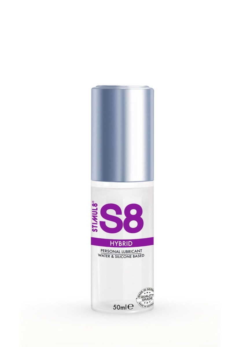 Stimul8 Hybrid Lube 50 ml, lubrikační gel na bázi vody a silikonu