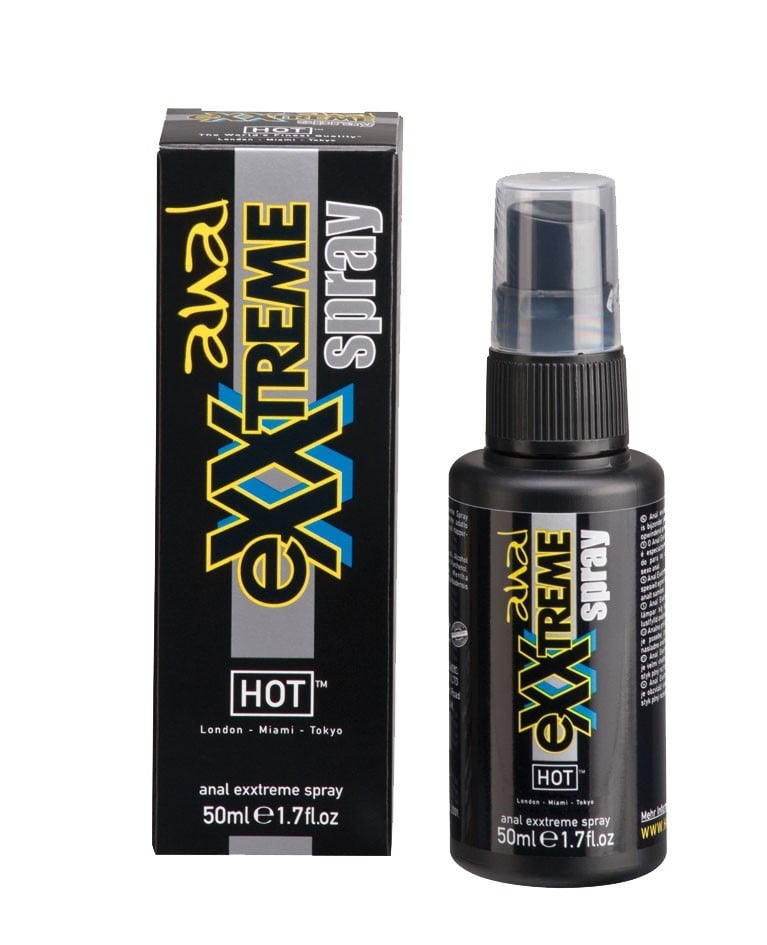 HOT Anal Exxtreme Spray 50 ml, sprej uľahčujúci análny styk