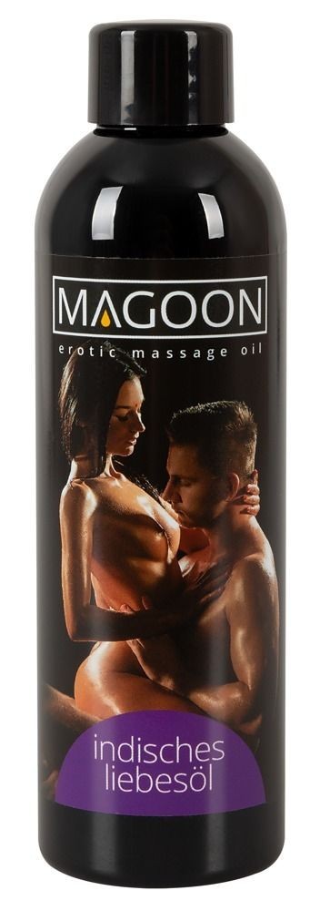 Magoon Erotic Massage Oil Indian Love 200 ml, erotický masážní olej s orientální vůní
