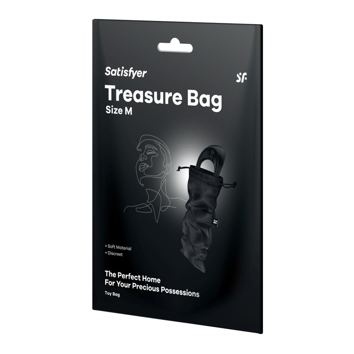 Satisfyer Treasure Bag M Black