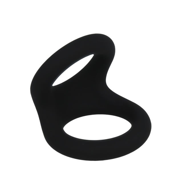 Erekčný krúžok na penis a semenníky Titus Infinity Cock & Ball Ring M