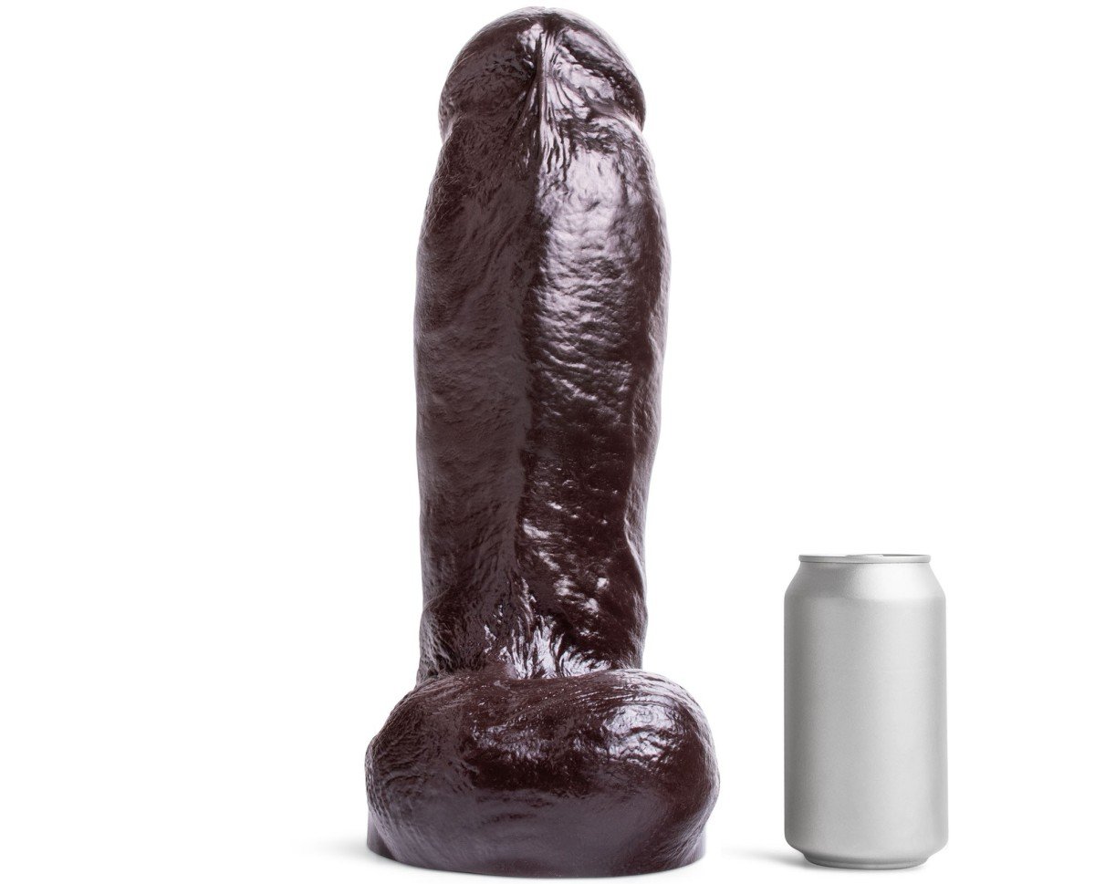 Mr. Hankey’s Toys BBC Dildo XXXL, prémiové silikonové dildo s Vac-U-Lock 37,1 x 8,4–11 cm