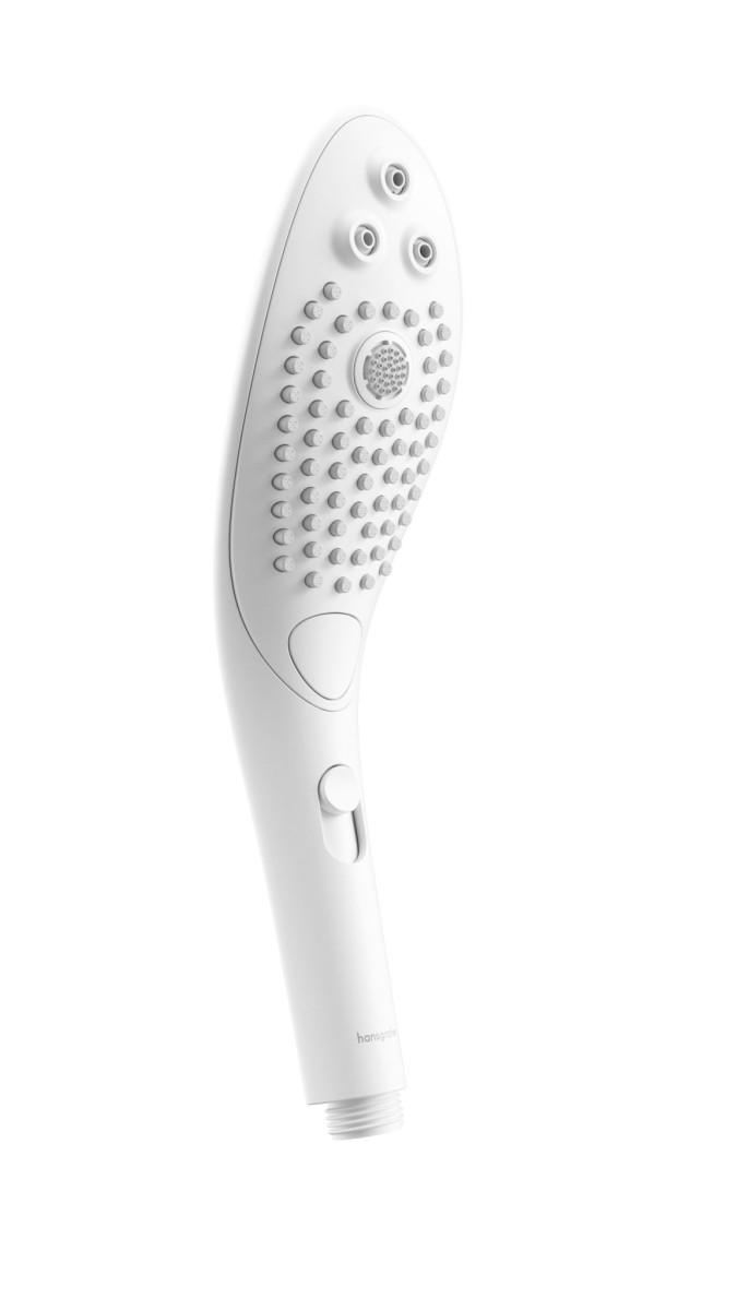 Sprchová stimulační hlavice Womanizer Wave White, sprchová hlavice pro stimulaci klitorisu