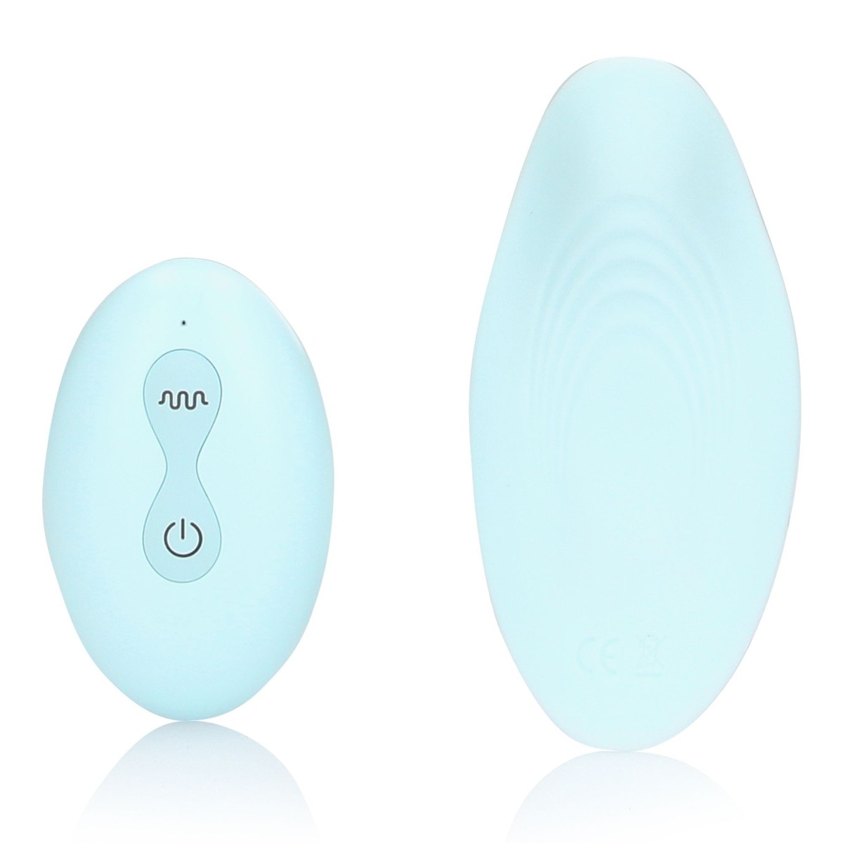 Kalhotkový vibrátor Loveline Panty Vibrator with Remote Control Arctic Blue