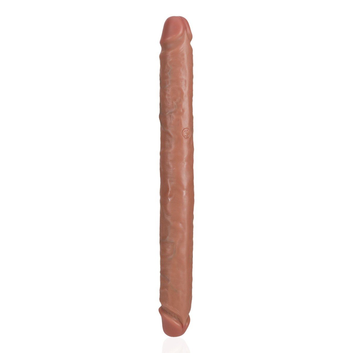 RealRock Straight Slim Double Dildo 14″ Tan