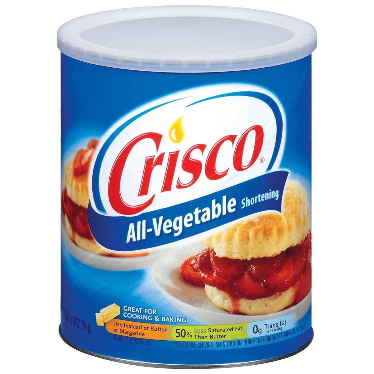 Crisco as lubricant