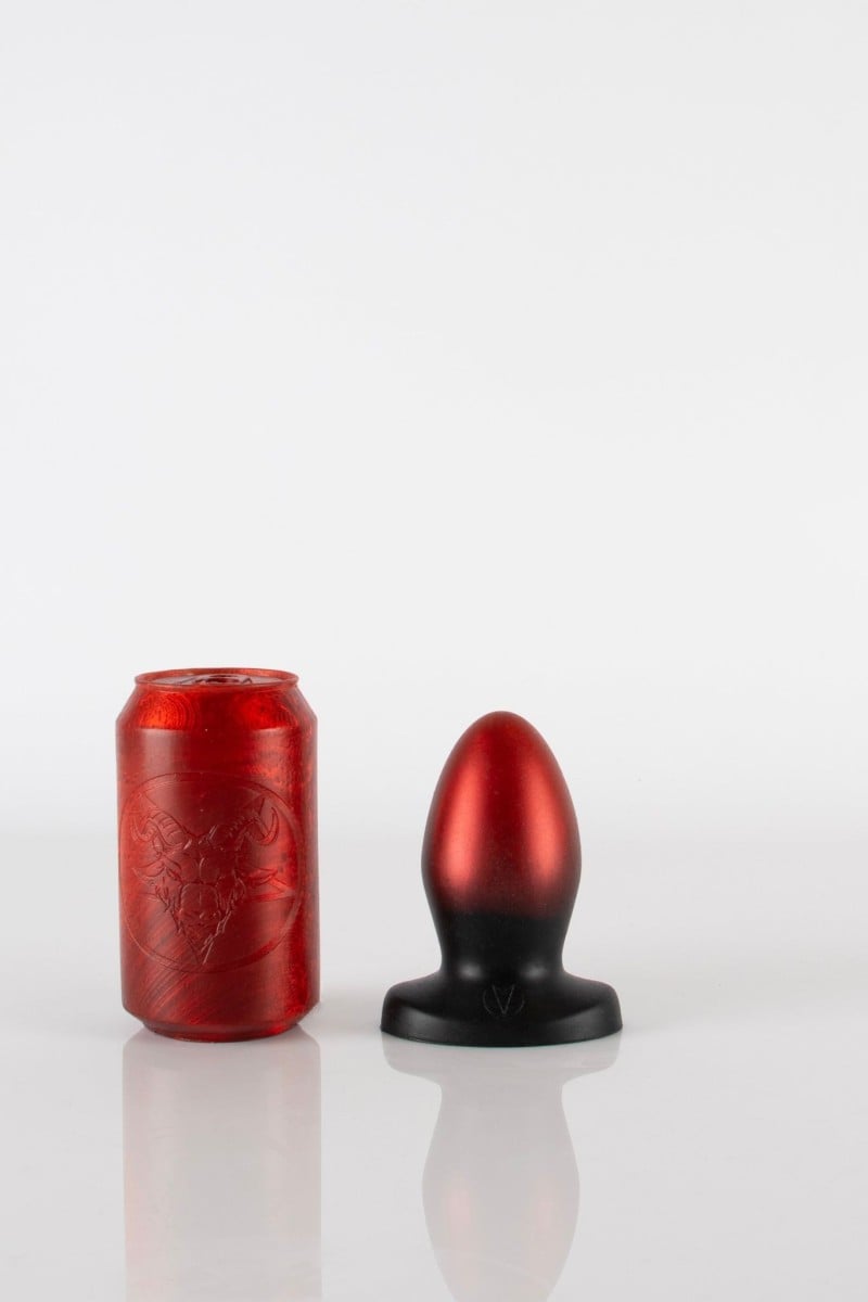 Twisted Beast Ted Butt Plug Demon Blood (Ombre) 6.5″