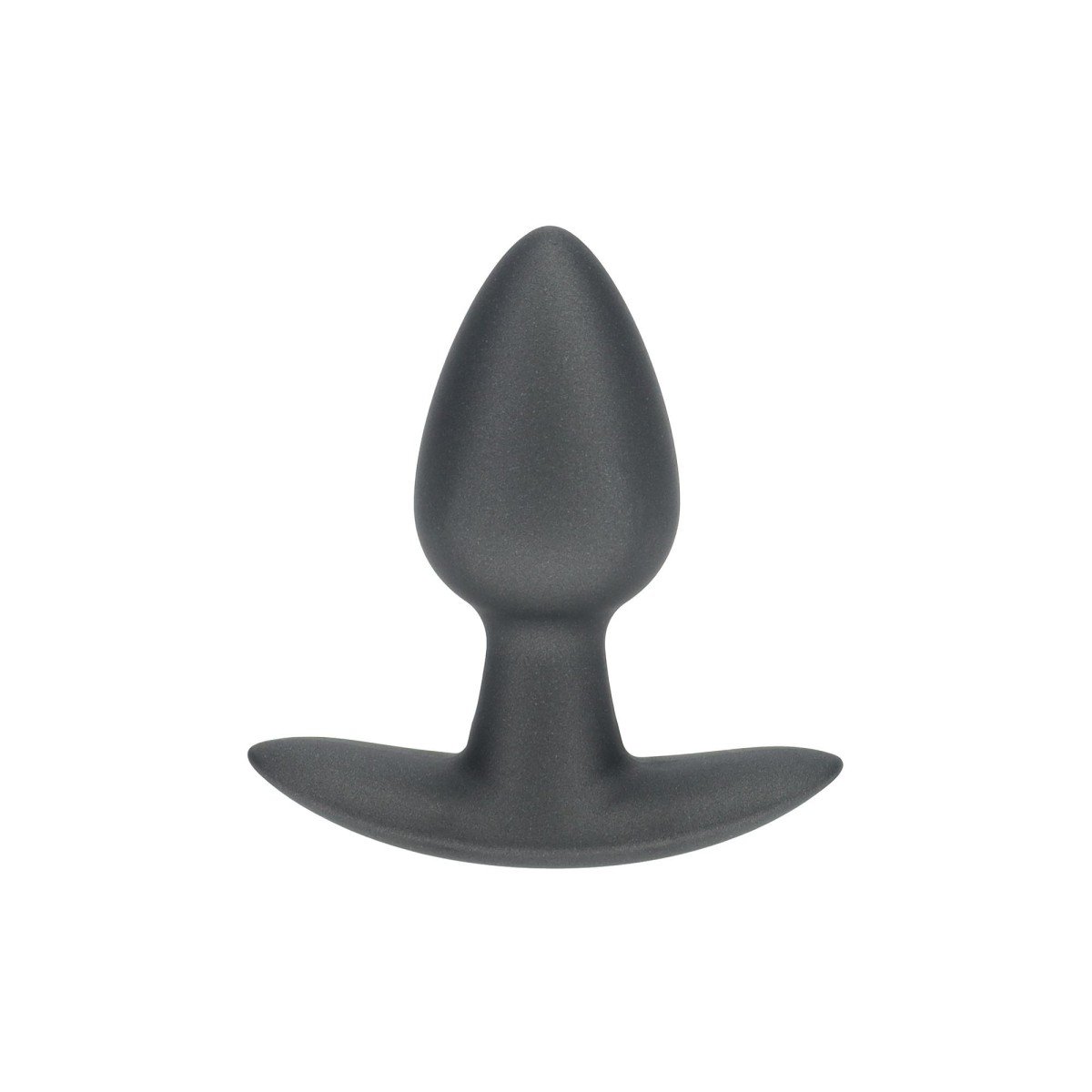 Anální kolík Ouch! Smooth Silicone Anal Plug Small Gunmetal