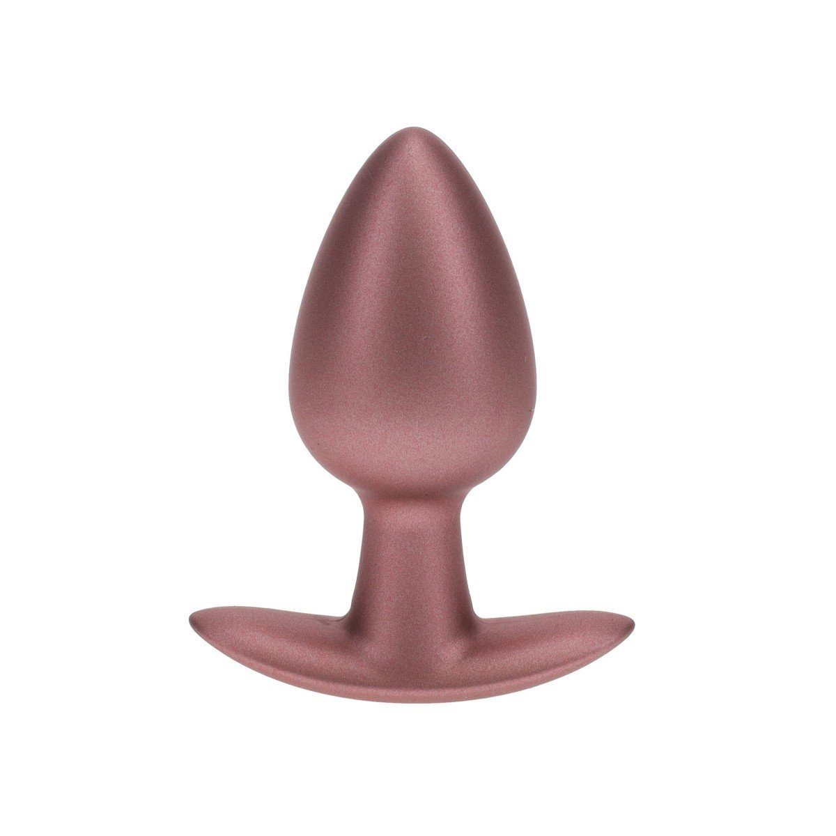 Anální kolík Ouch! Smooth Silicone Anal Plug Medium Rose Gold