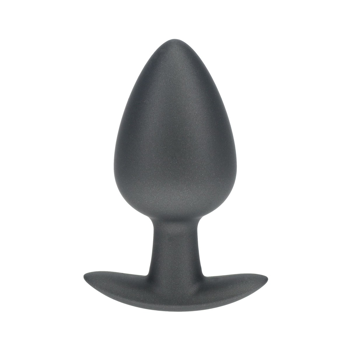 Anální kolík Ouch! Smooth Silicone Anal Plug Large Gunmetal