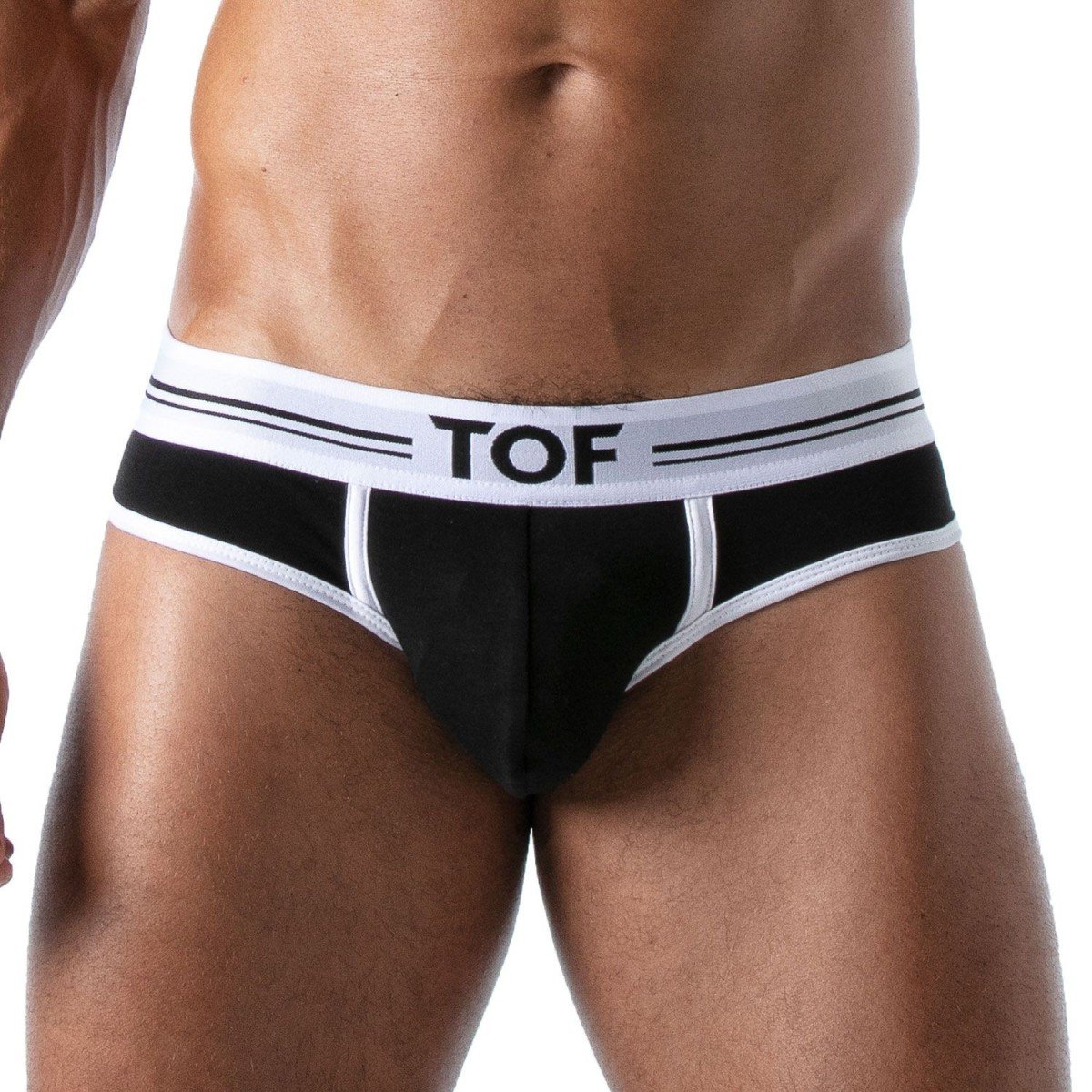 TOF Paris French Briefs Black