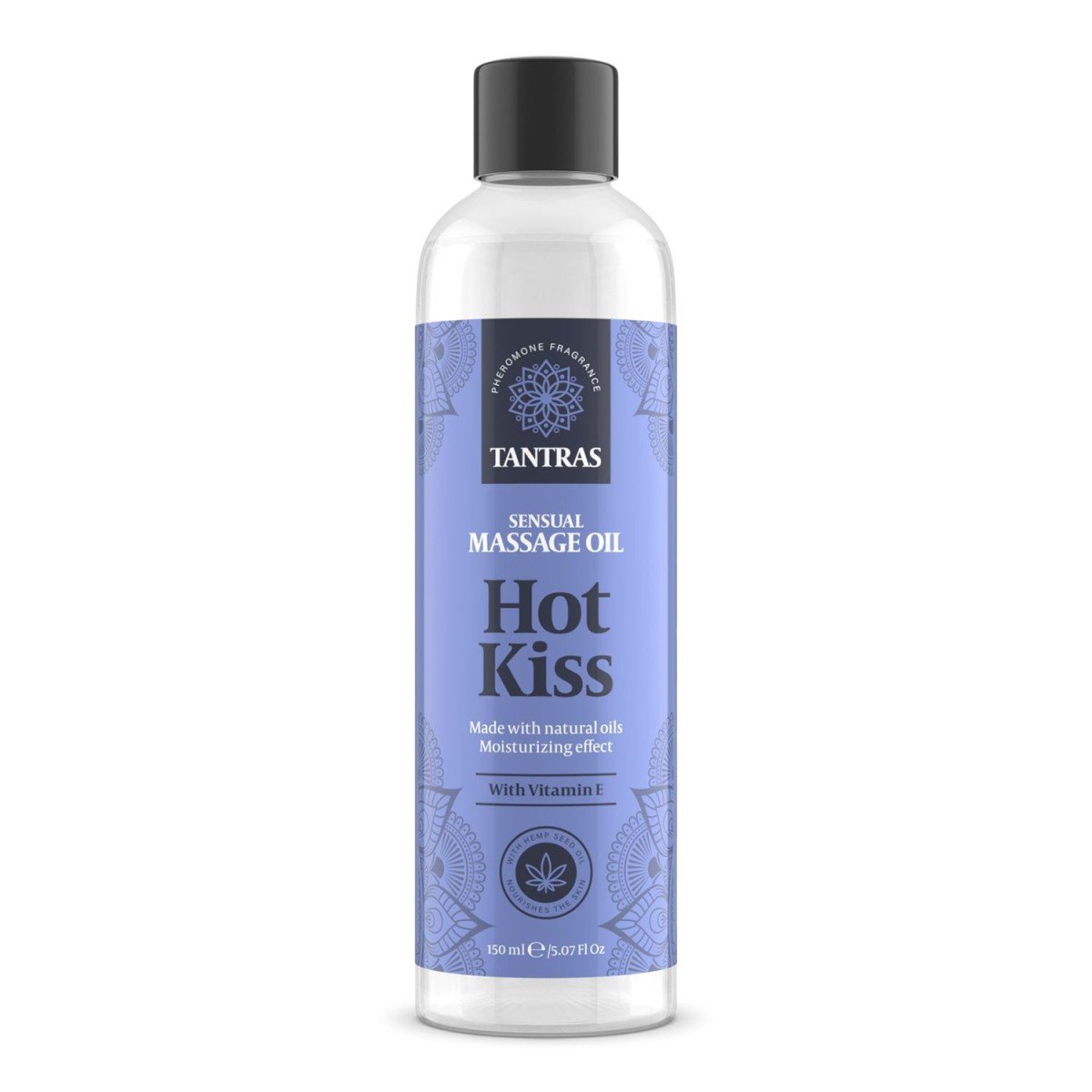 Masážní olej Tantras Hot Kiss 150 ml
