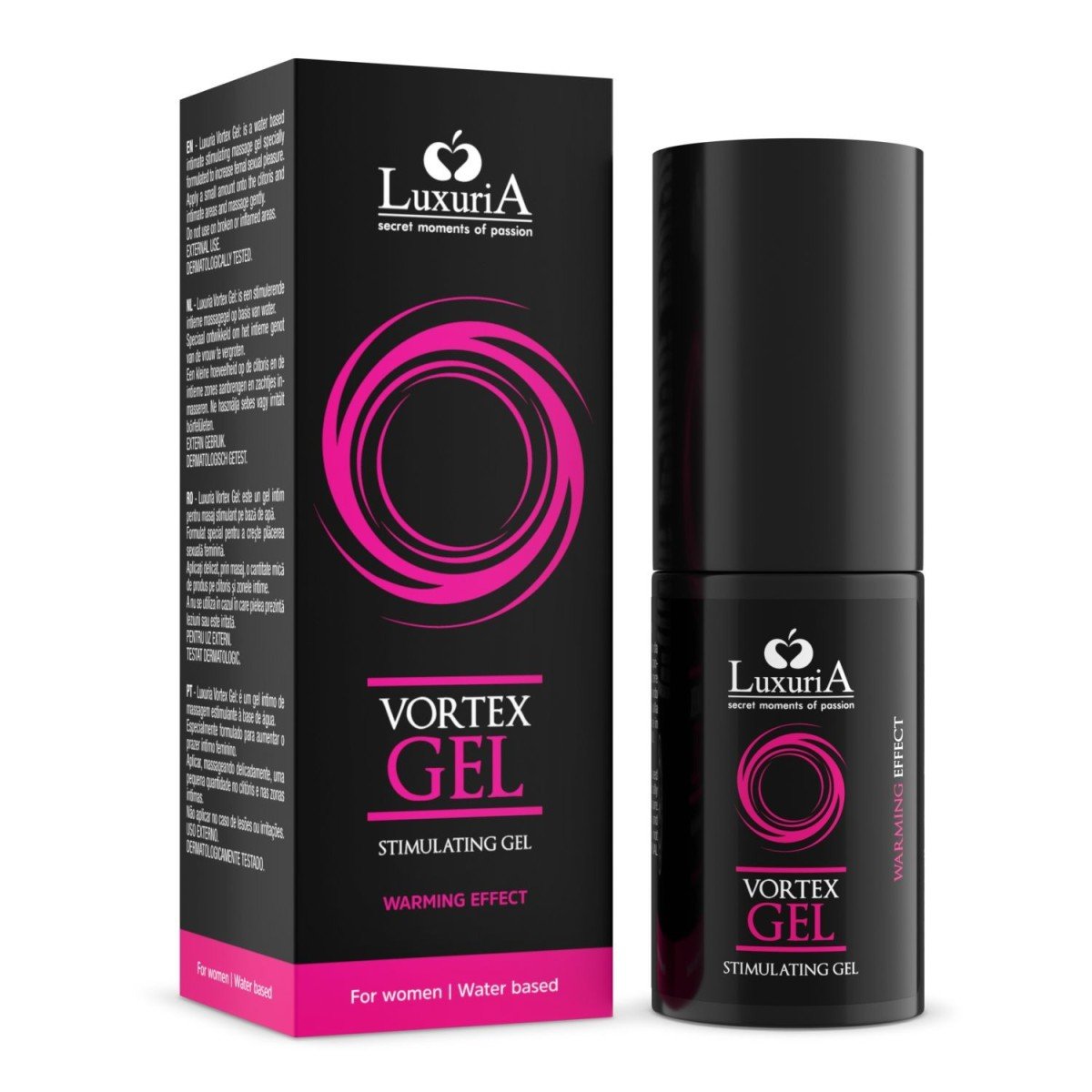 Stimulační gel Luxuria Vortex Warming 30 ml