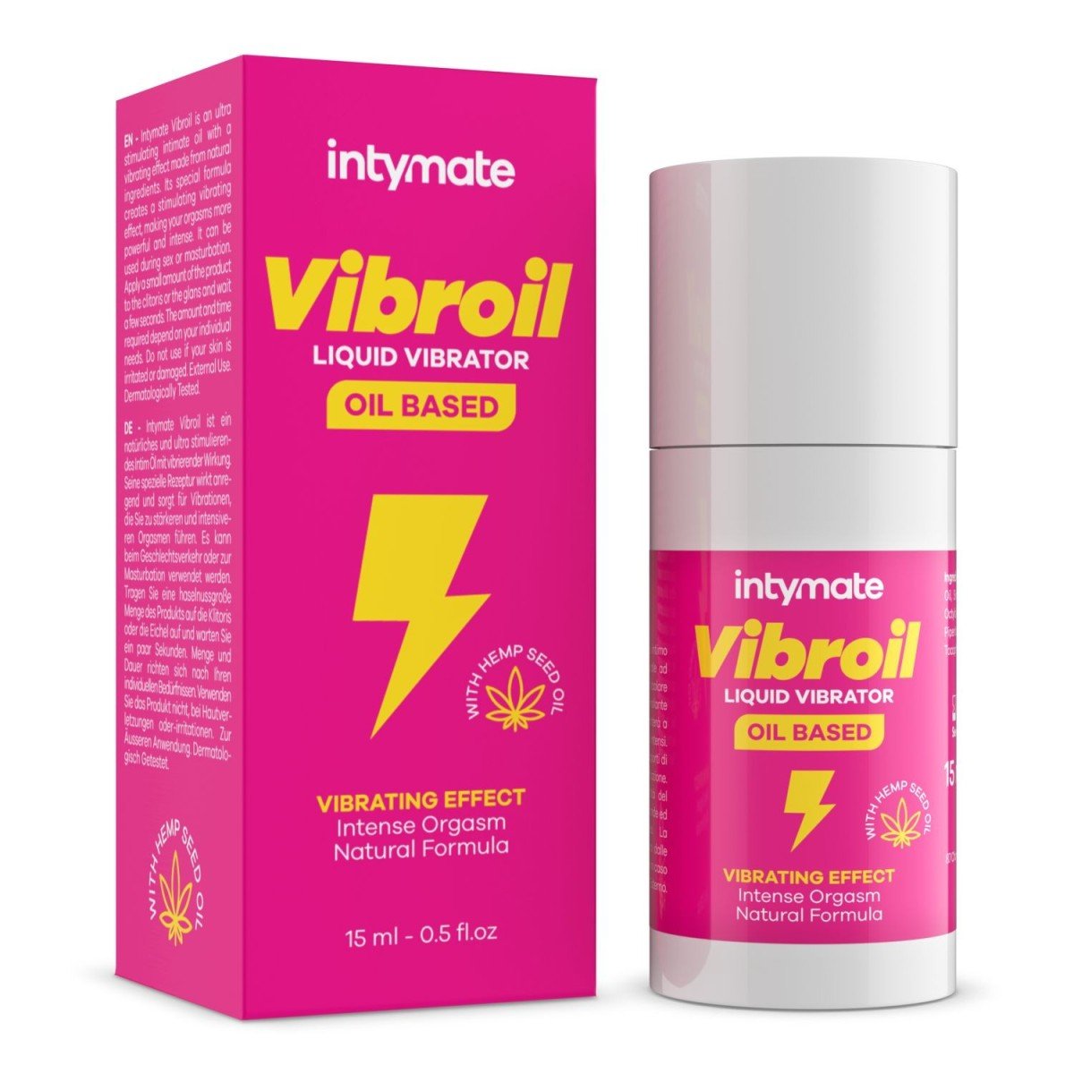 Tekutý vibrátor Intymate Vibroil 15 ml