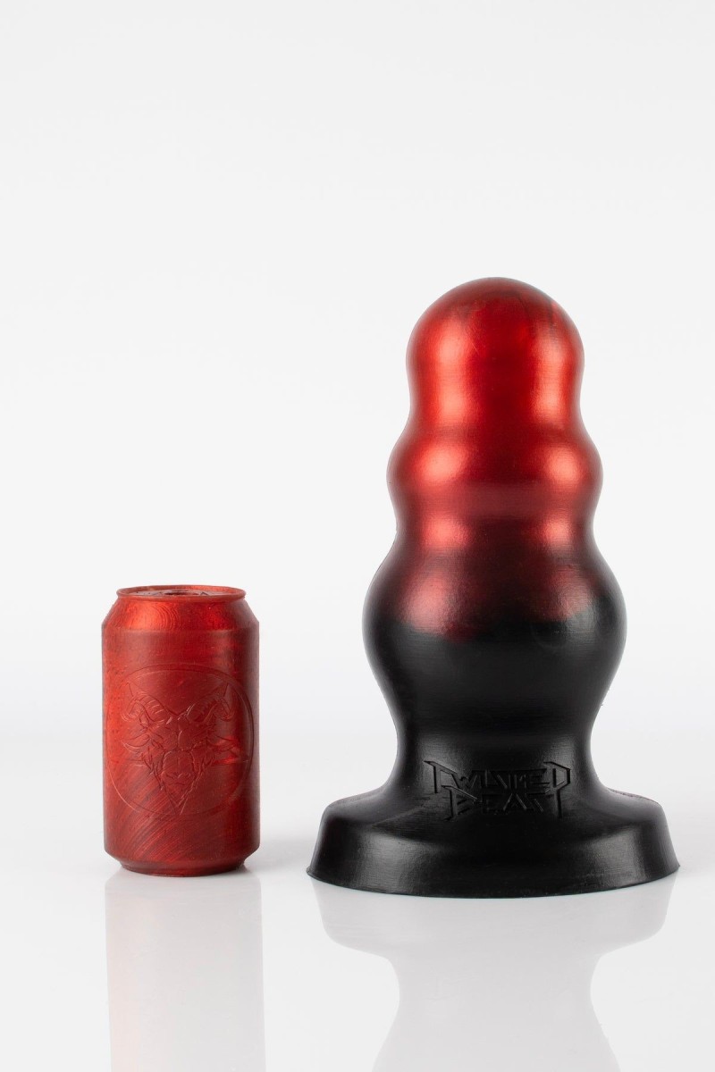Twisted Beast Hole Reaver Butt Plug Demon Blood (Ombre) XXL