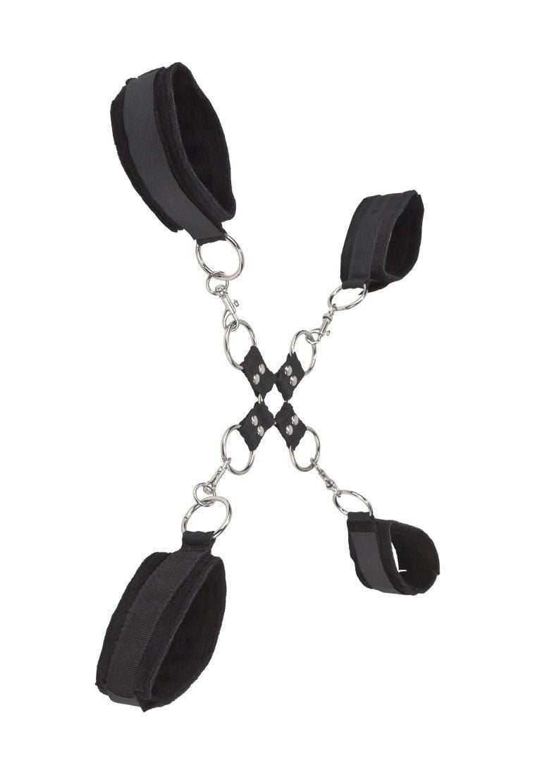 Ouch! Velcro Hand And Leg Cuffs