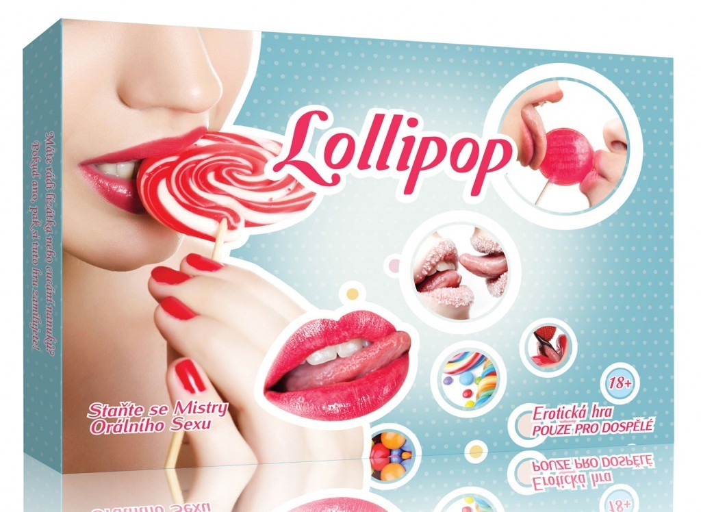 Erotická hra Lollipop Orální pohlazení