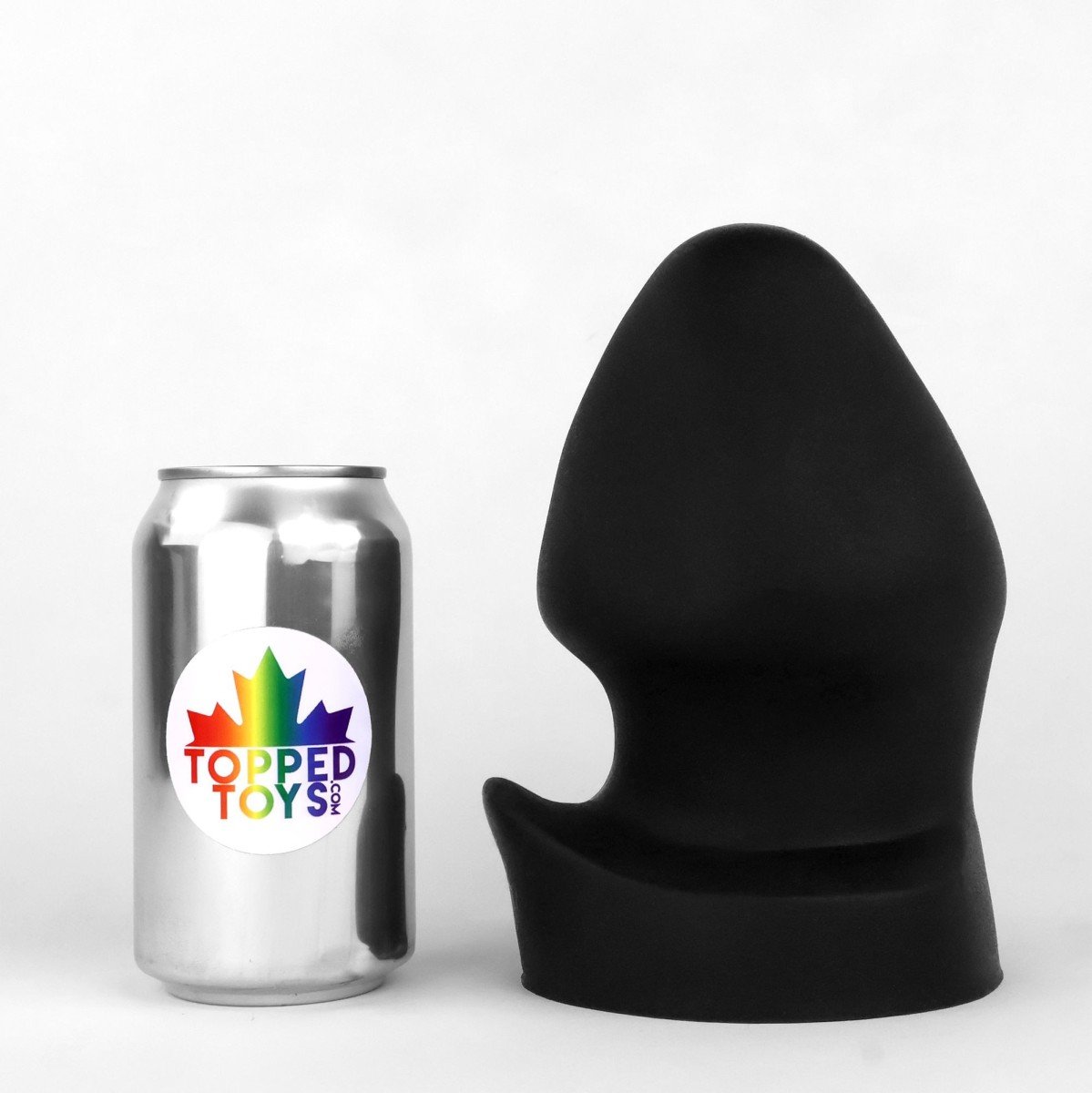 Topped Toys Tail Raiser Butt Plug 130 Obsidian