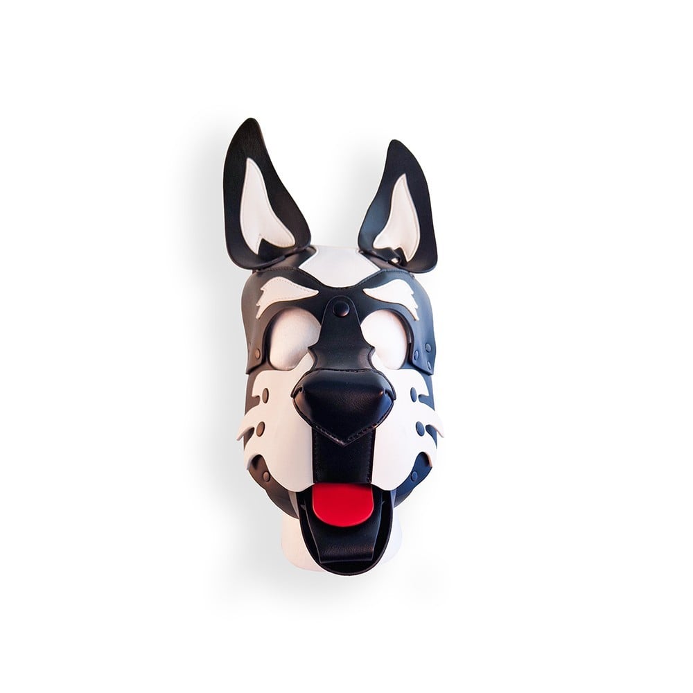 Brutus Pup Hood Black-White