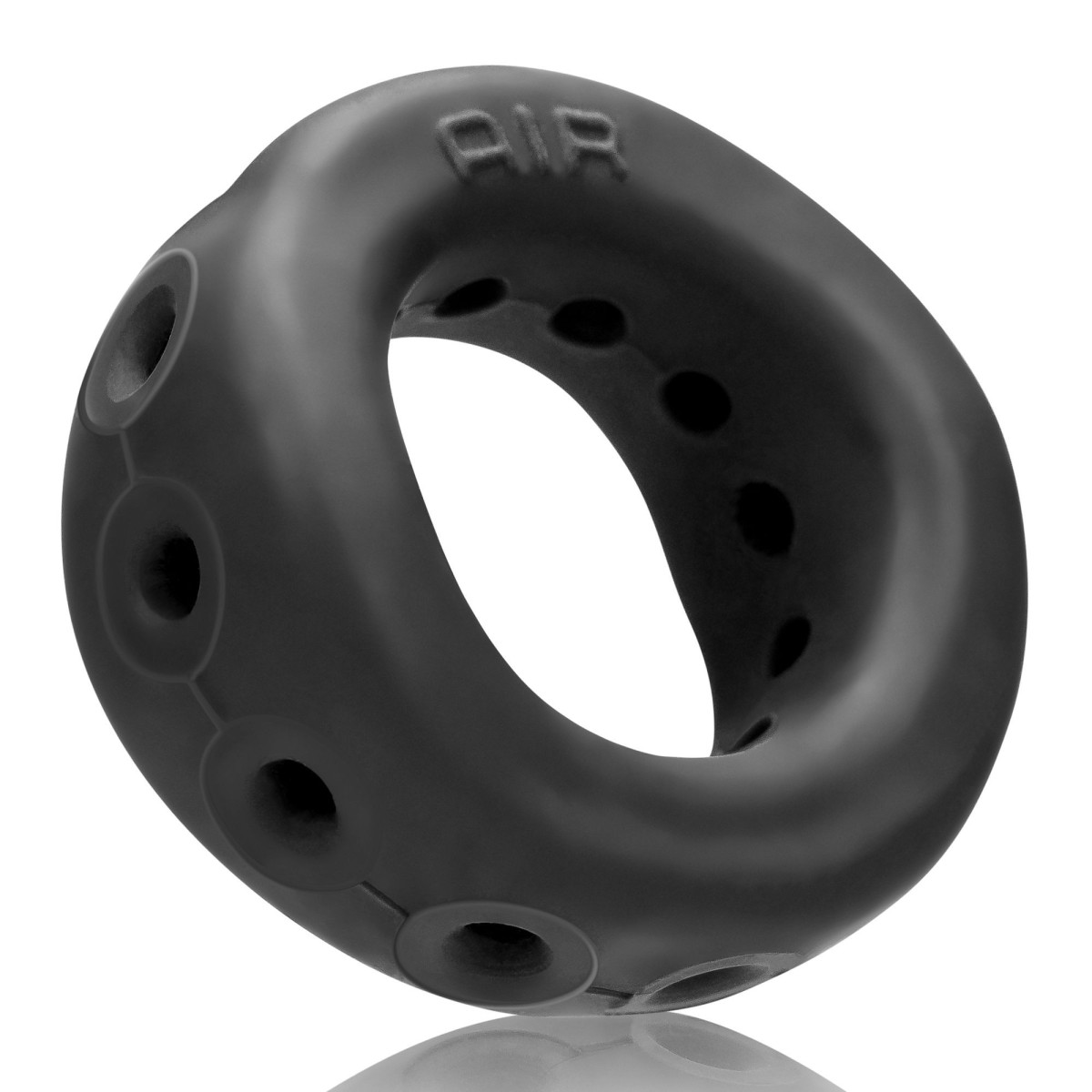 Erekční kroužek Oxballs Air černý, odlehčený erekční kroužek