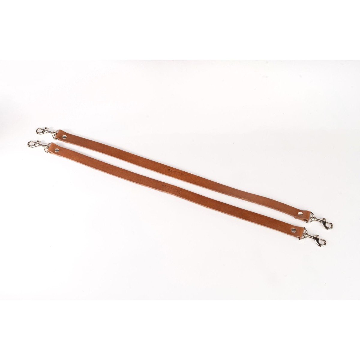 Remienky Whips Primal Bond Long Leather Connectors hnedé