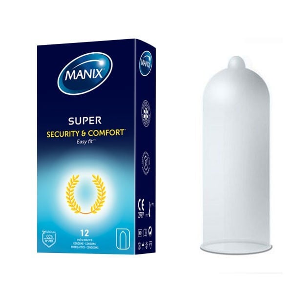 Manix Super Condoms 12 Pack