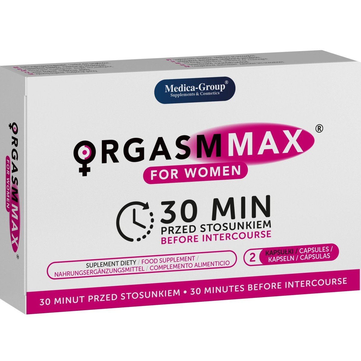Orgasm Max For Women 2 Capsules