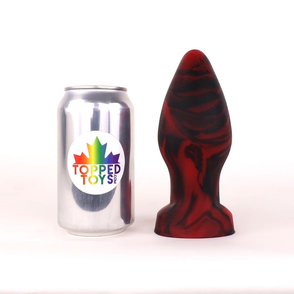 Topped Toys Tail Raiser Butt Plug 75 Forge Red