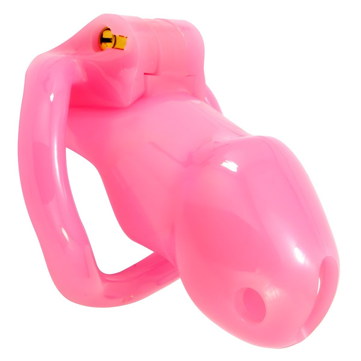 Klietka na penis Slave4master Trainer Cage ružová