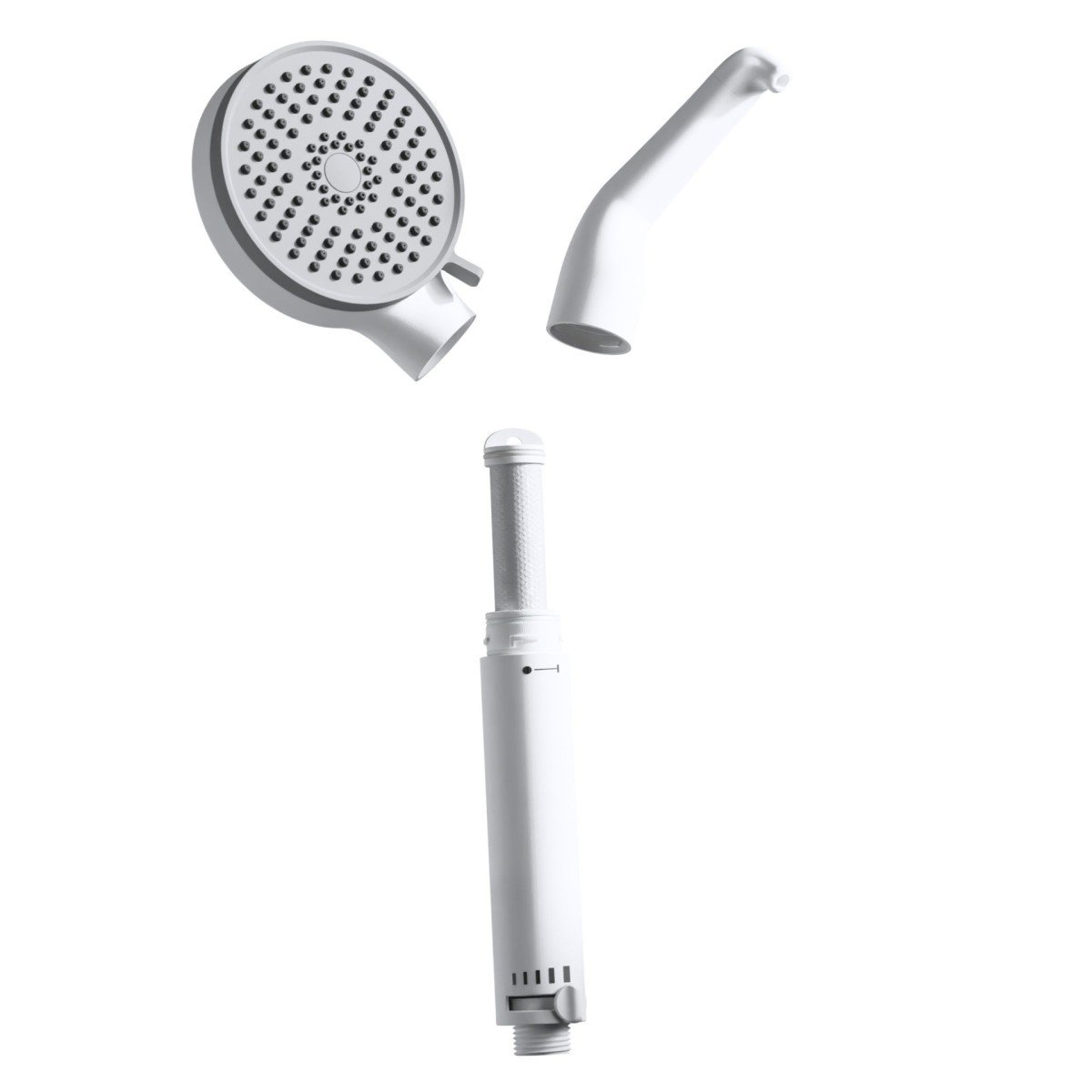 Tushtek DOT-Home Shower Head for Intimate Douche with Filter
