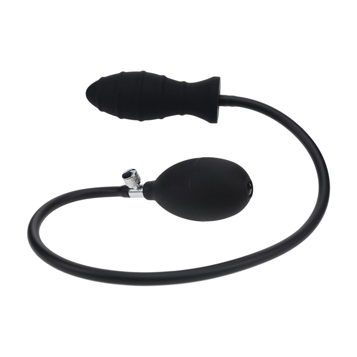 Levelz Ribbed Inflatable Anal Plug