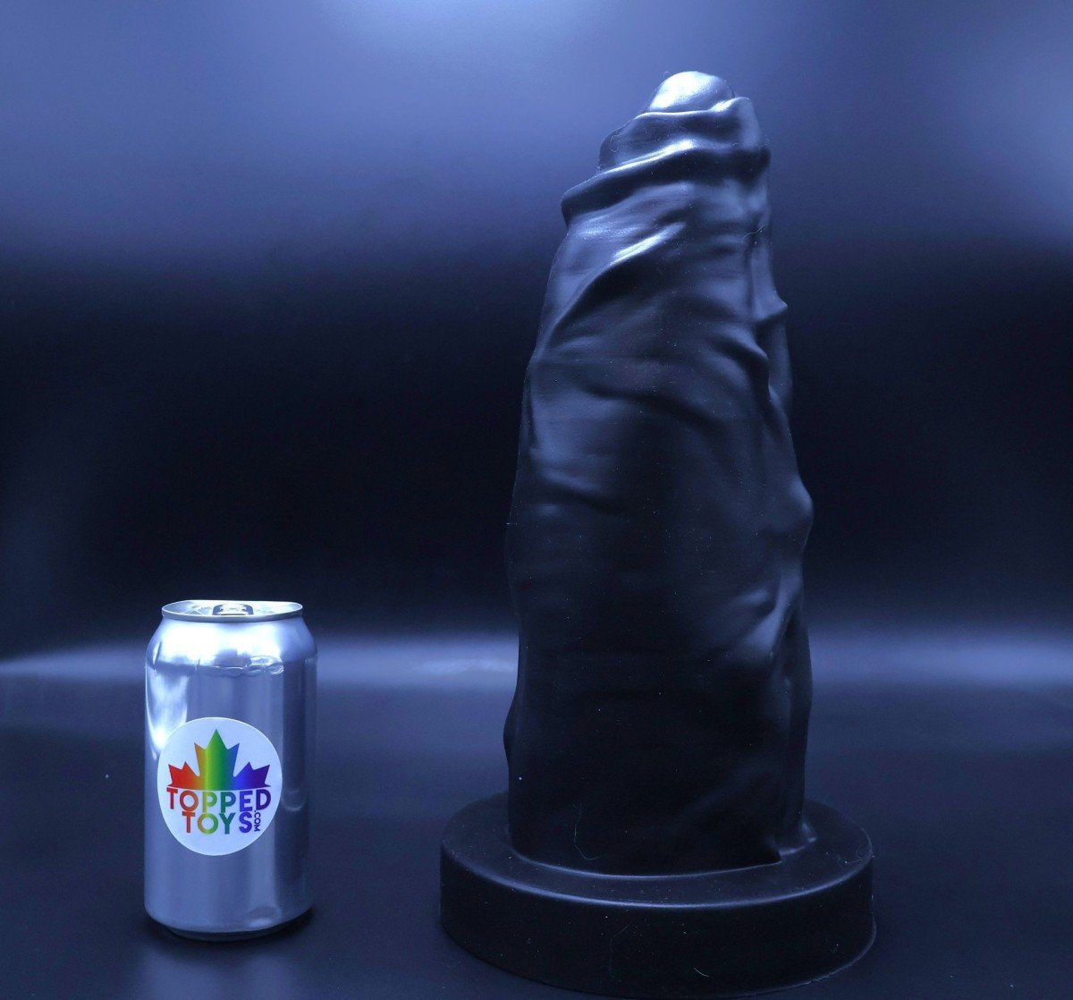 Topped Toys Wreckoner Dildo 142 Obsidian Topped Toys Wreckoner Dildo 142 Obsidian