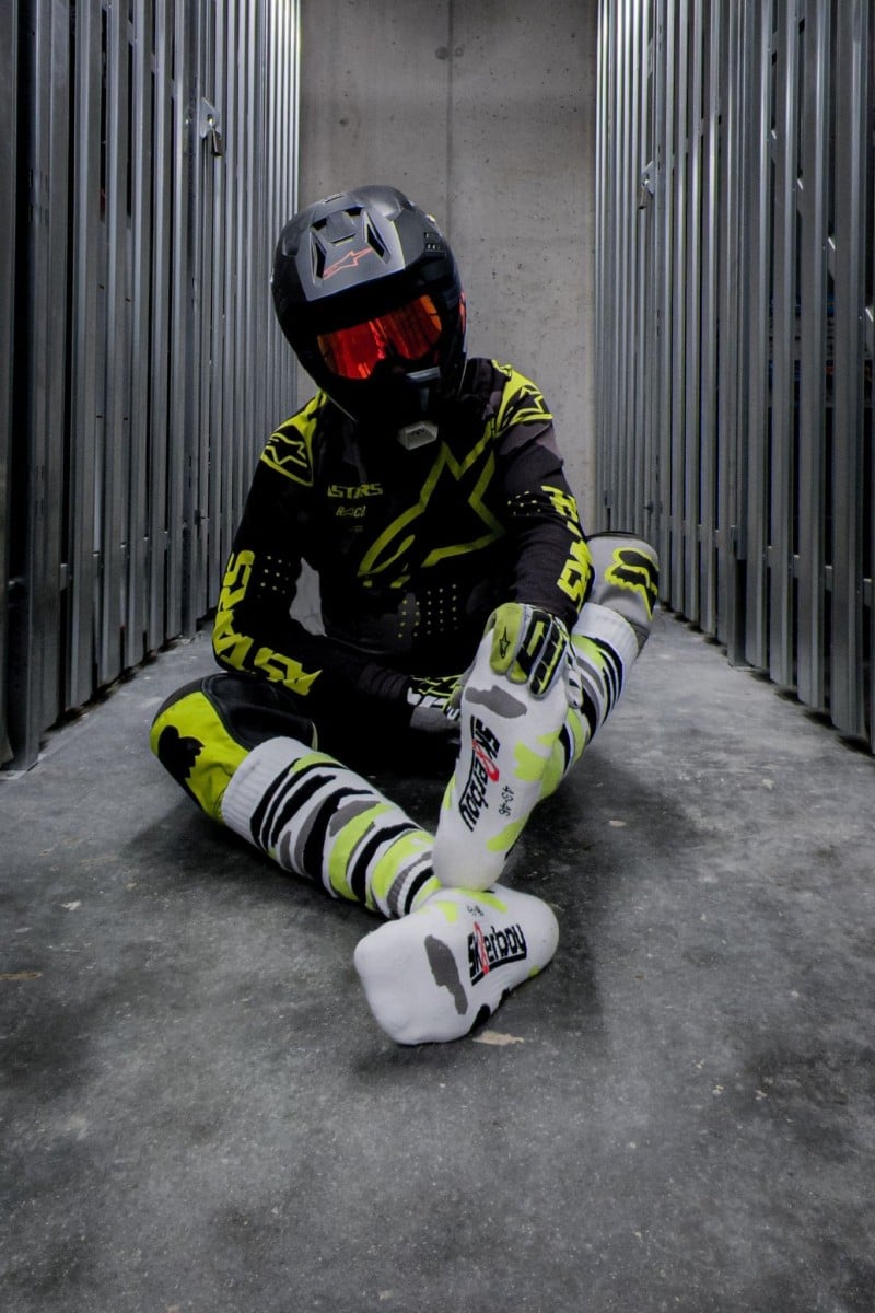 Sk8erboy MX Socks Neon Yellow