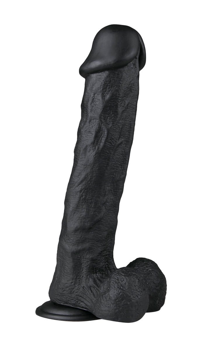 Realistic dildo black 8 Inch