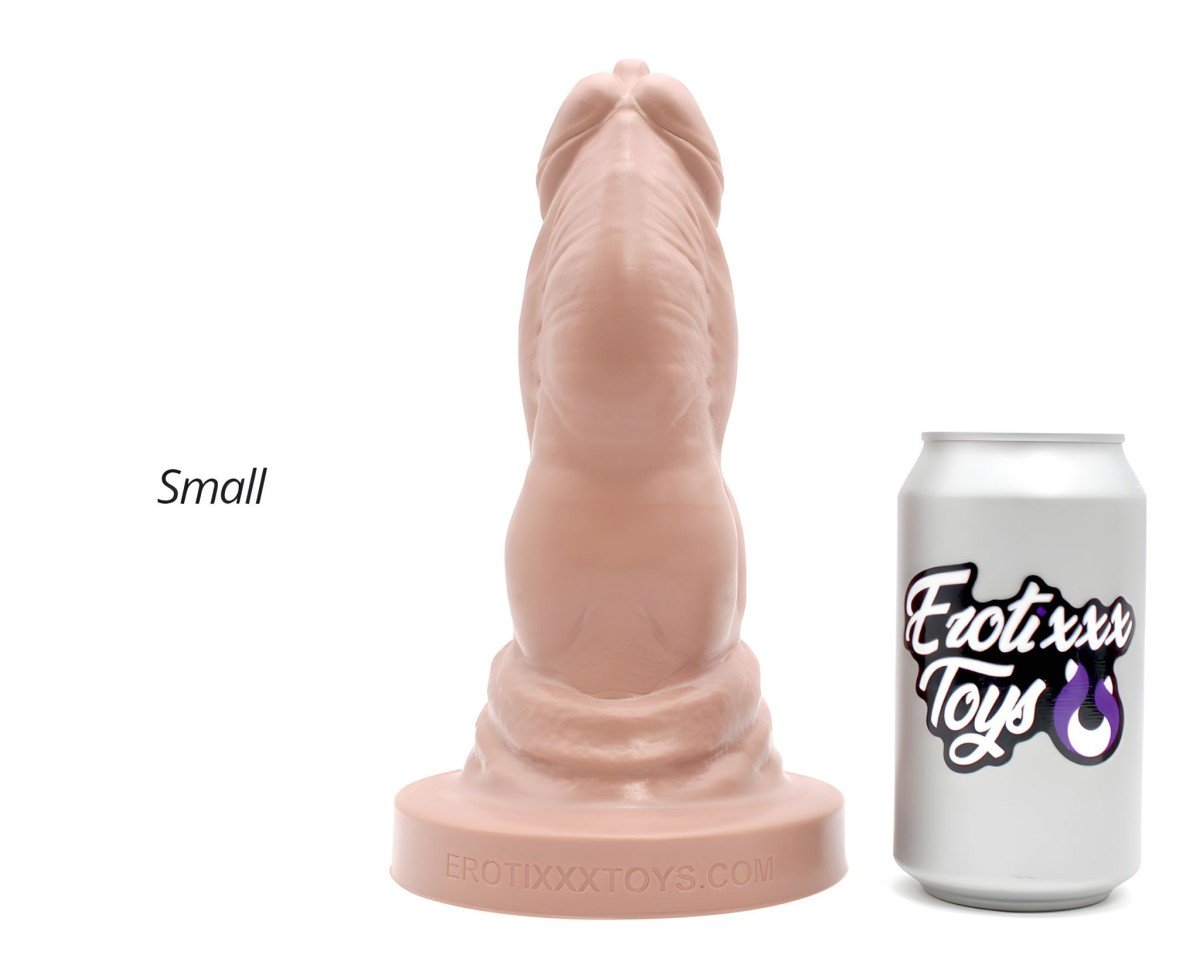 Dildo Erotixxx Toys Bulldog Pale Flesh 75% S