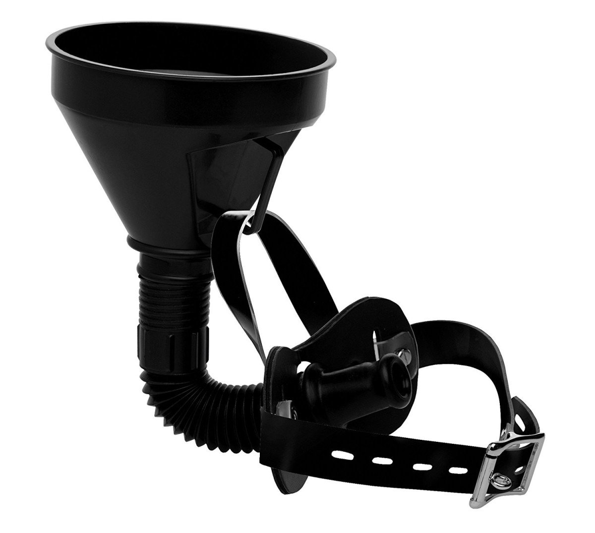 Master Series Latrine Extreme Funnel Gag, postroj na hlavu pro piss