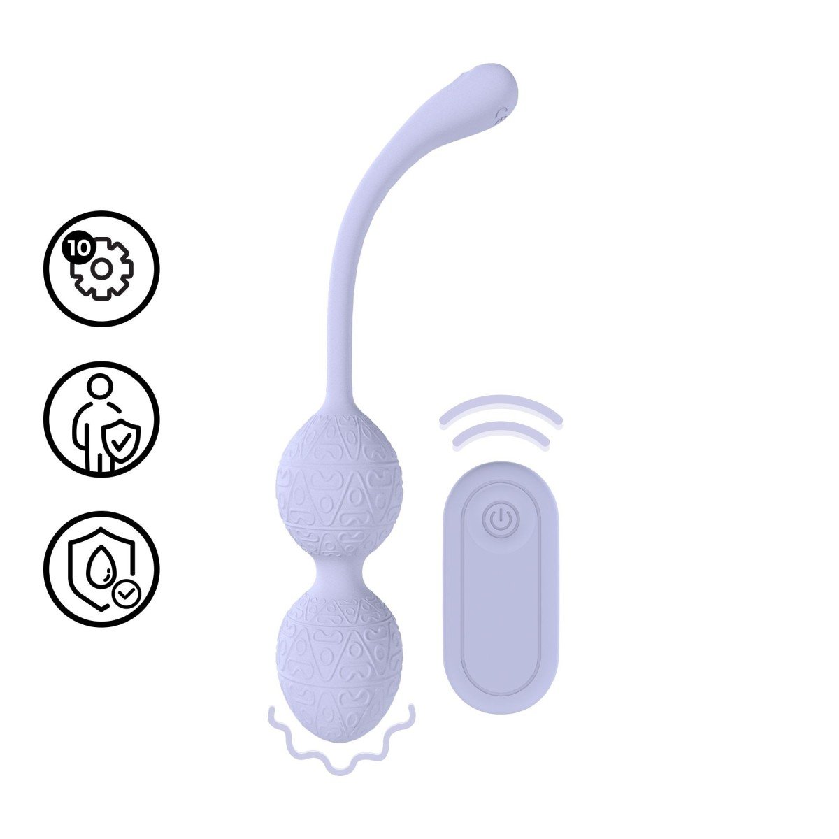 Vibrační vaginální kuličky Loveline Vibrating Bead Kegel