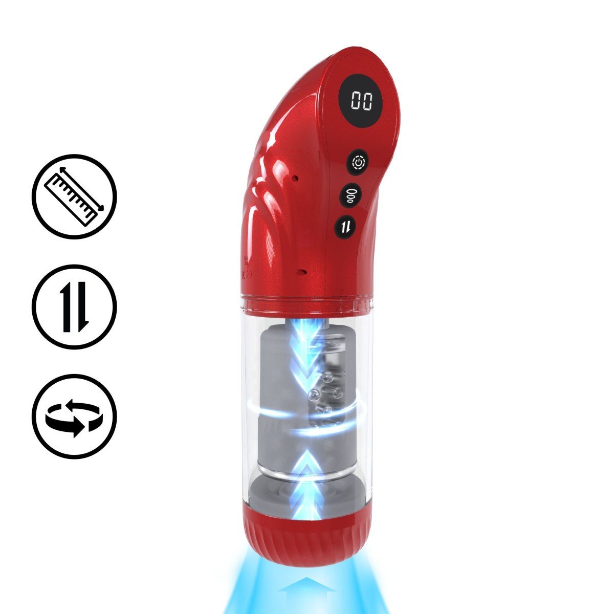 Automatický masturbátor Pumped StrokeMate