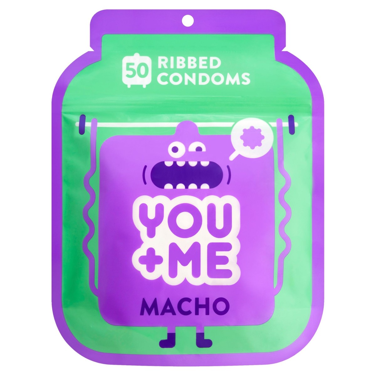 Kondomy YOU+ME Macho 50 ks