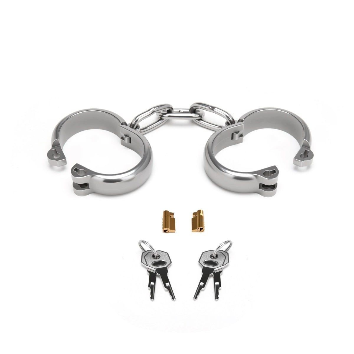Kovová pouta Prowler RED Heavy-Duty Hand Cuffs
