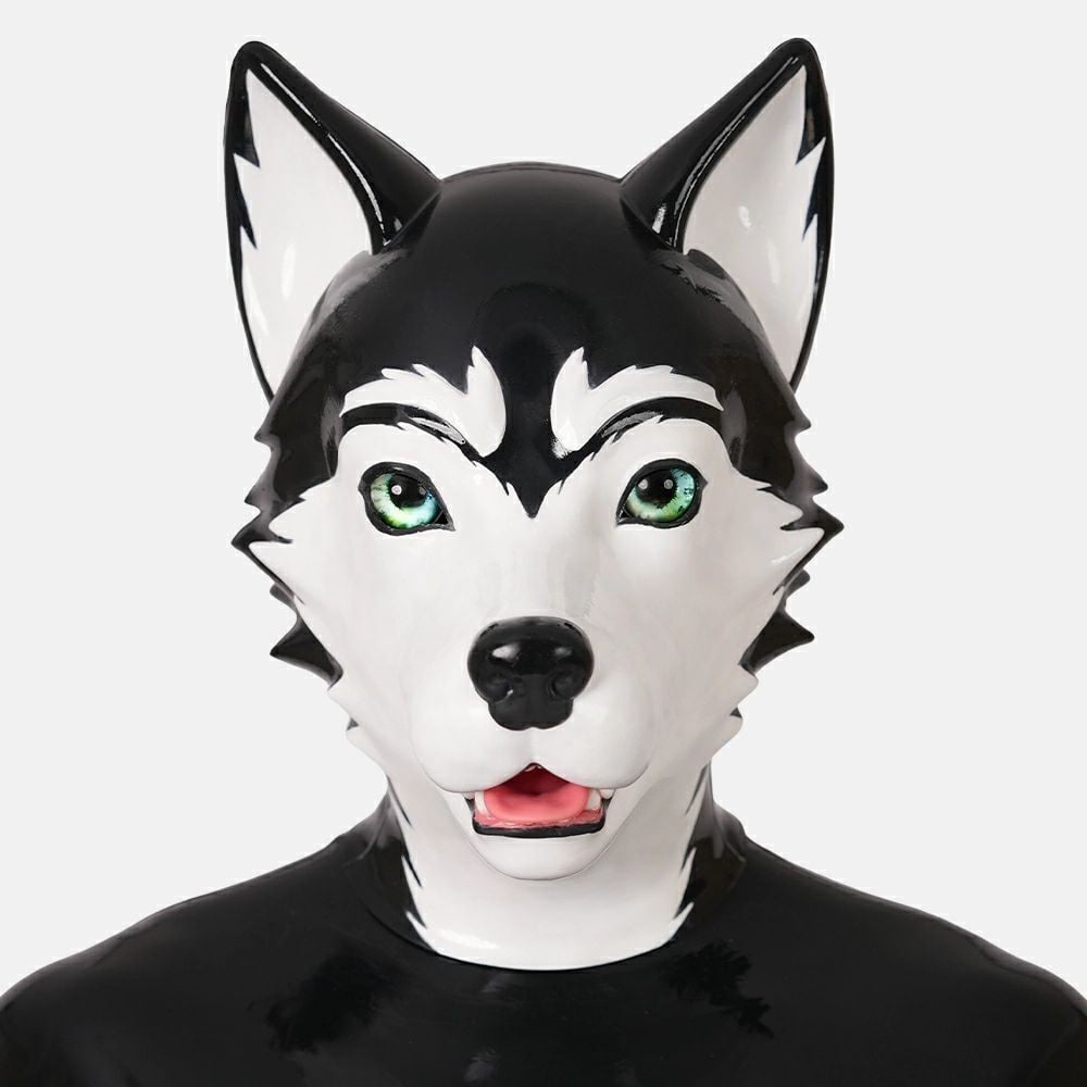 Kukla Furrjoi Silicone Husky Hood Moss