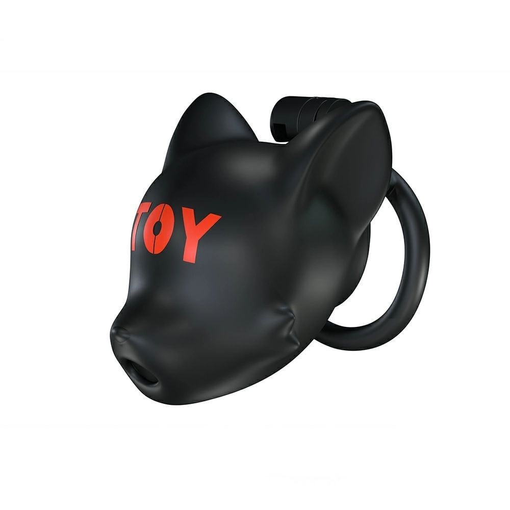 Furrjoi Ico Chastity Cage Red L