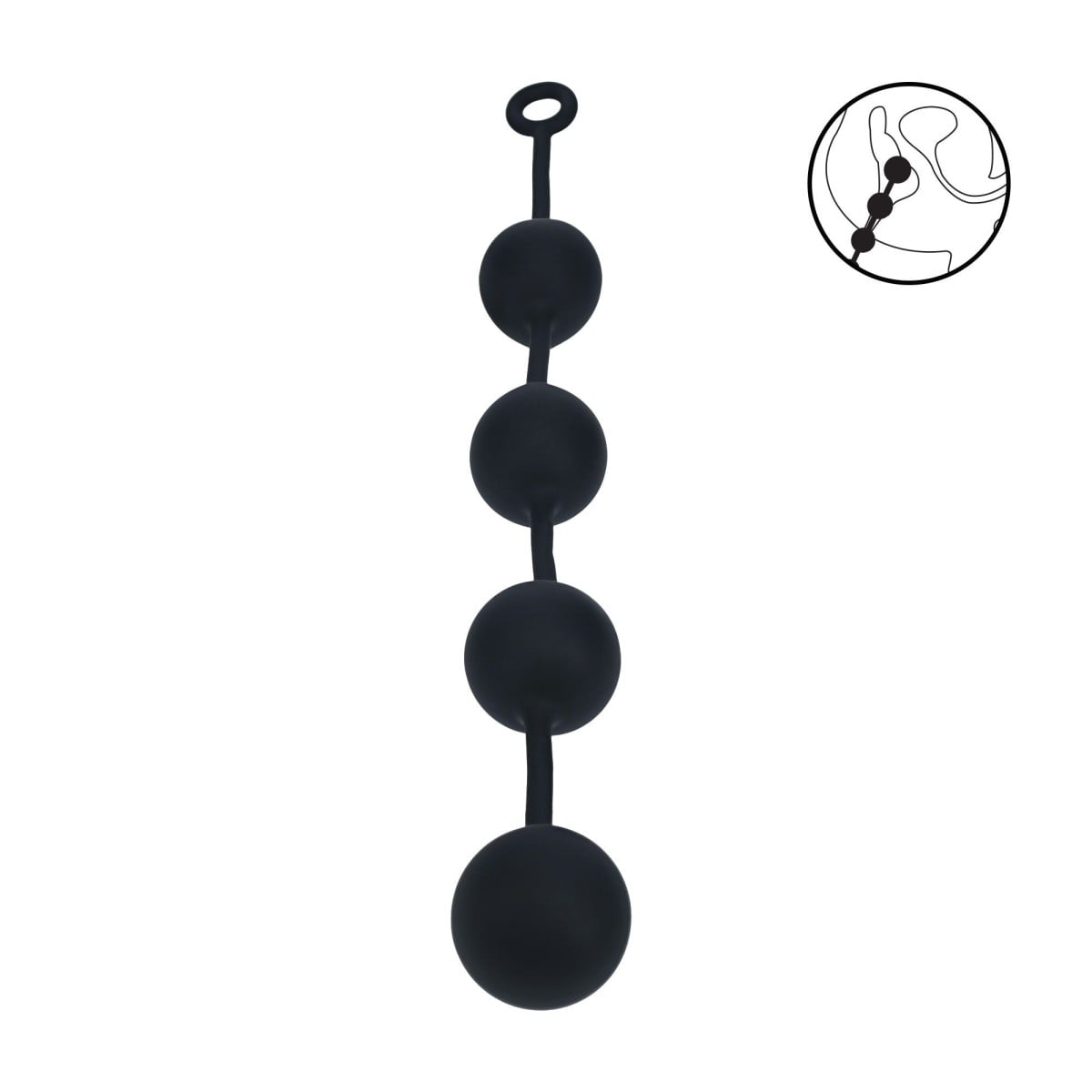 Levelz Round Silicone Anal Balls XXL