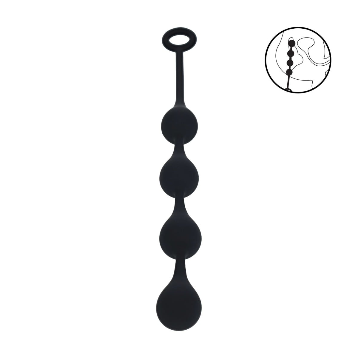 Levelz Waterdrop Silicone Anal Balls M