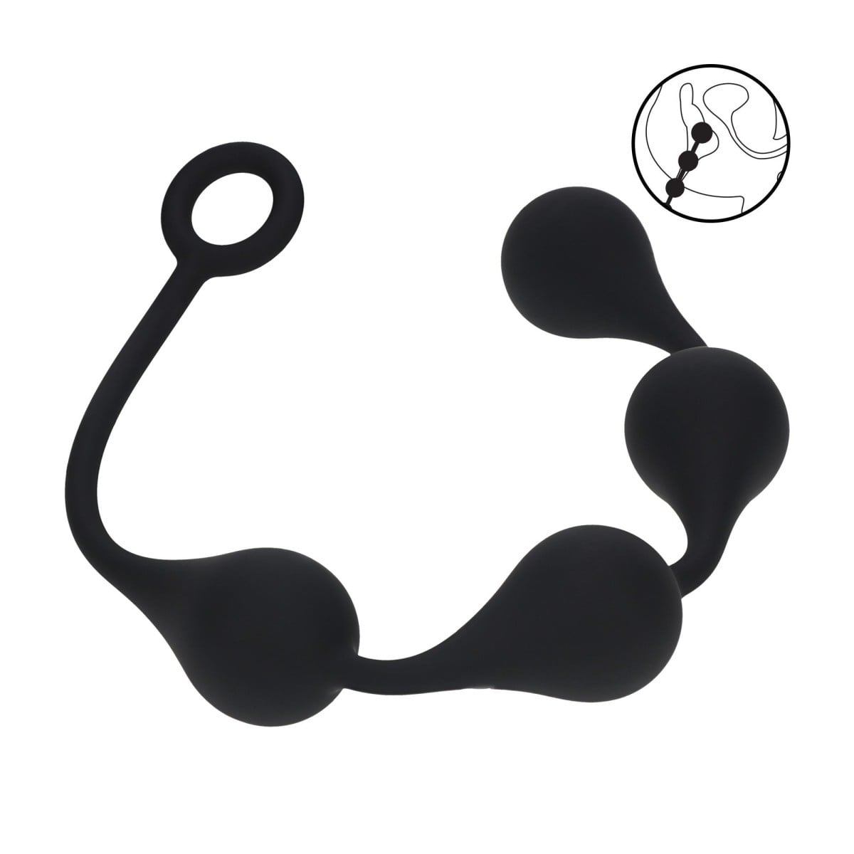 Levelz Waterdrop Silicone Anal Balls L