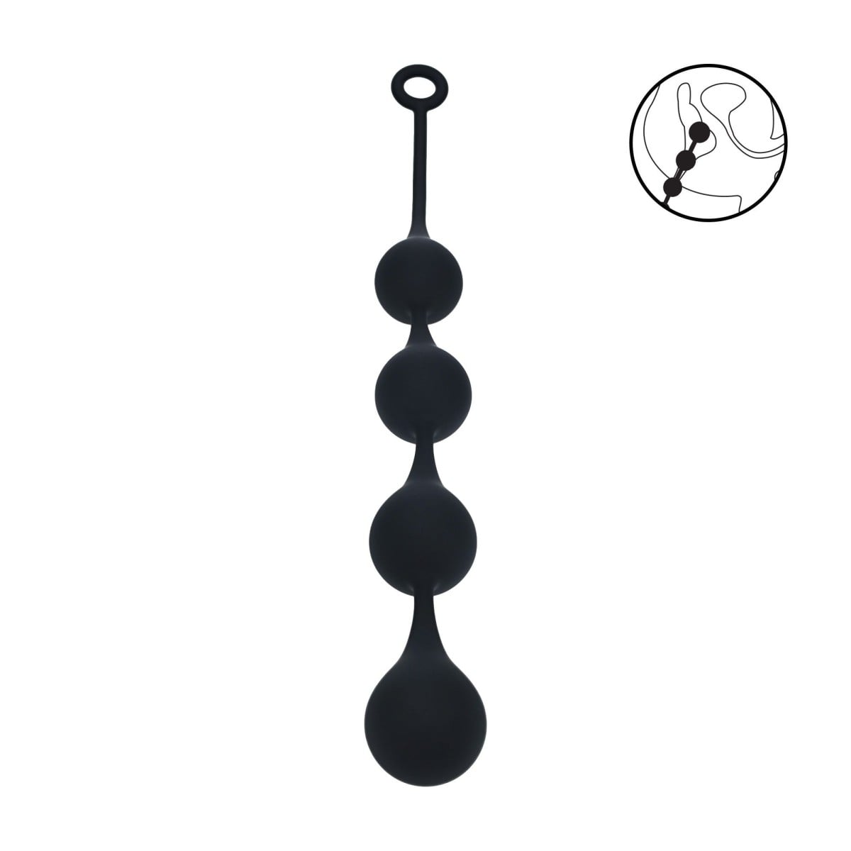 Levelz Waterdrop Silicone Anal Balls XL
